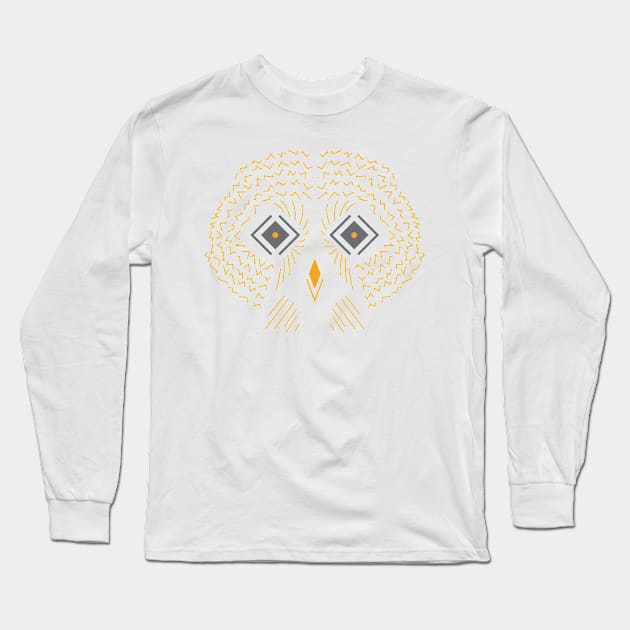 Owl art. Long Sleeve T-Shirt by JAD'OUX